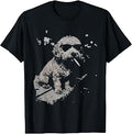 Funny Dog Smoking Goldendoodle T-Shirt