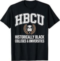 Cool HBCU Art for Men Women Kids Black College Graduation T-Shirt