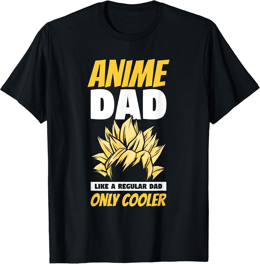 Anime Dad Like A Regular Dad Only Cooler Fathers Day Otaku T-Shirt