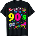Back to 90's 1990s Vintage Retro Nineties Costume Party Gift T-Shirt