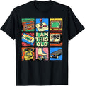 I Am This Old Retro Vintage Nostalgia 80s 90s Cassette Tape T-Shirt