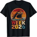 2026 Week Shark Lover Sea Ocean Animal Party Matching Squad T-Shirt