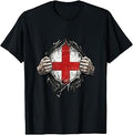 Vintage England Flag Proud English T-Shirt