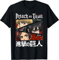 Season 4 Character Eyes and Kanji Anime T-Shirt