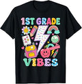 1st Grade for Girls Back to School First Day of First Grade T-Shirt