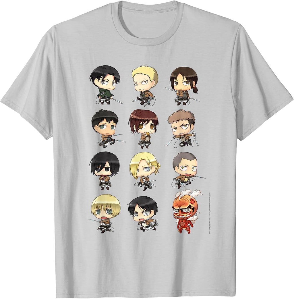 Chibi All Characters Anime T-Shirt
