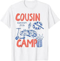 Cousin Camp Camping Campfire Summer 2026 Vacation Lake Life T-Shirt