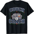 Couch Coach Football Soccer Funny T-Shirt