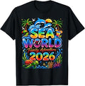 Sea World Family Adventure 2026, Family Sea World Matching T-Shirt