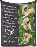 Custom Dog Blanket with Photos Personalized Dog Memorial Blanket with Pictures & Name in Loving Memory of Loss Pet Customized Pet Blankets Sympathy Gift for Cat Lover Pet Owner Made in USA