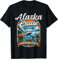 Alaska Cruise 2026 Family Vacation Travel Matching T-Shirt