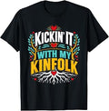 Kickin It with My Kinfolk Family Reunion Cousin Crew T-Shirt