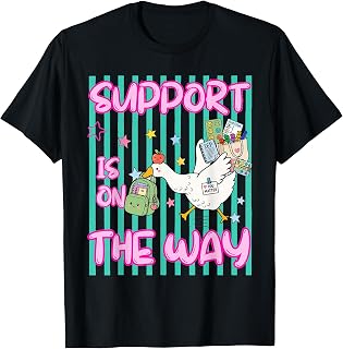 Support is On The Way Silly Goose Special Education Teacher T-Shirt