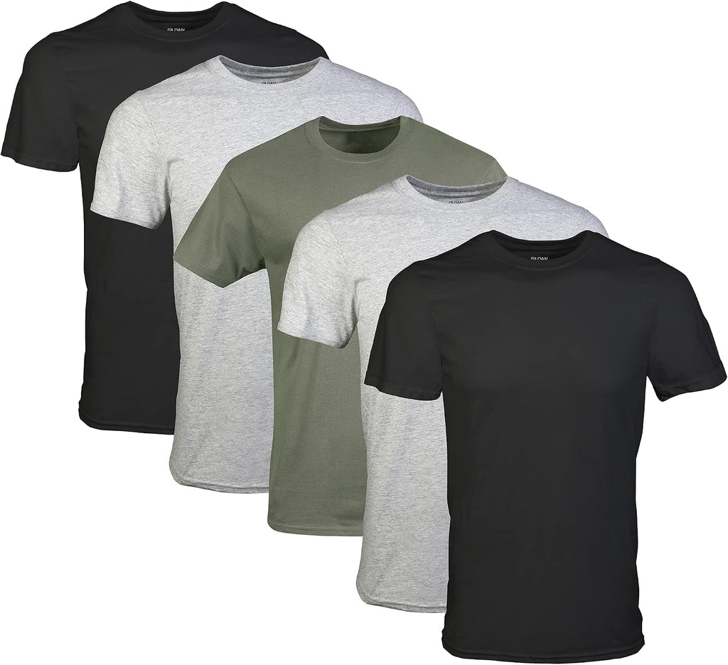 Men's Crew T-Shirts, Multipack, Style G1100