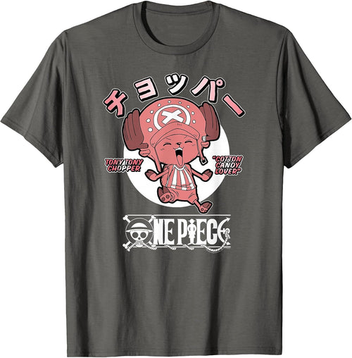 Anime Chopper Cotton Candy Lover with Logo T-Shirt
