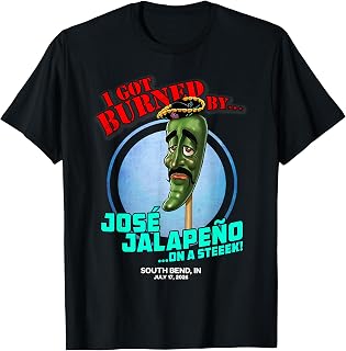 Jose Jalapeno On A Stick South Bend, in (2026) T-Shirt