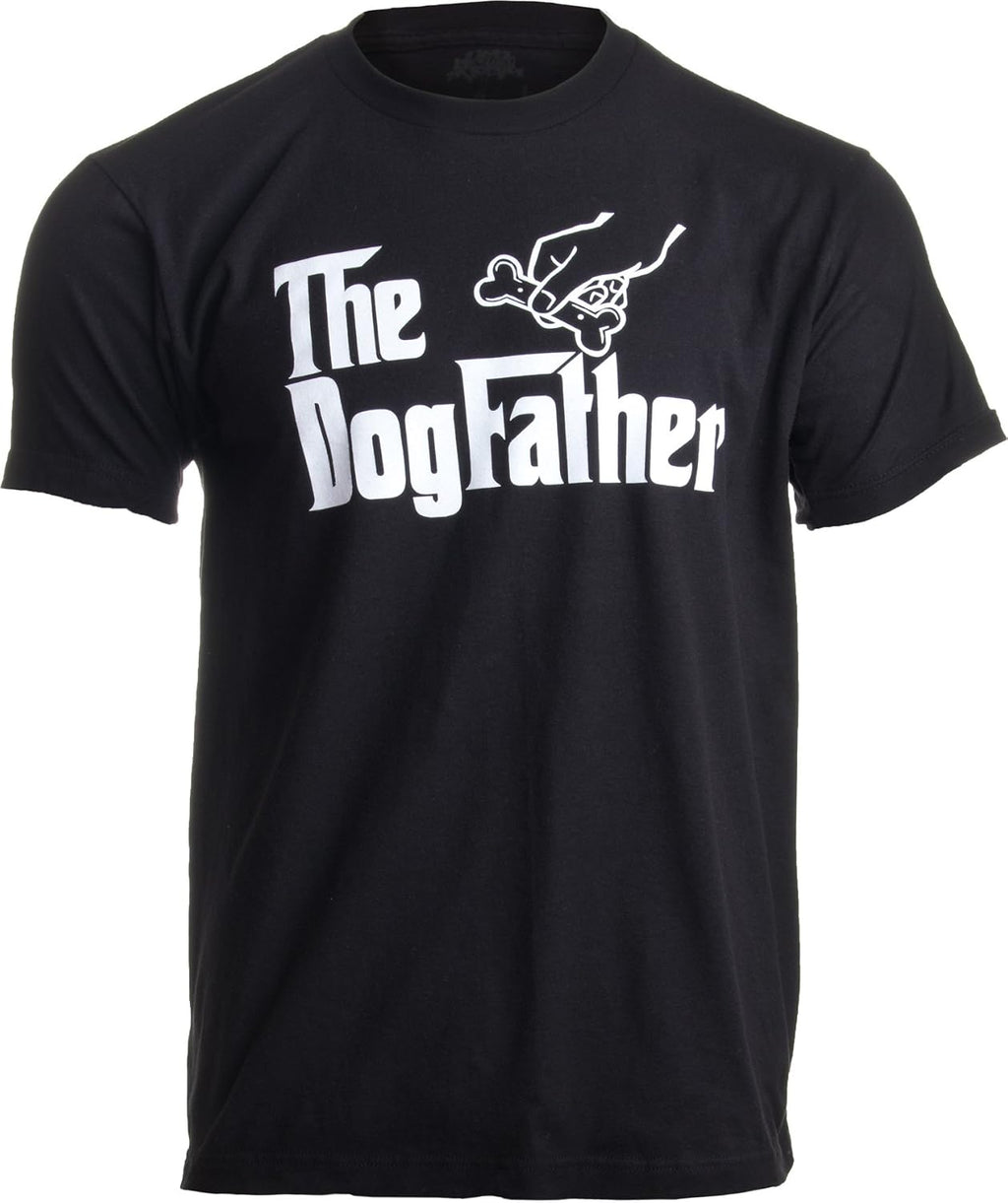The Dogfather - Dog Father Dad Owner Funny Cute Pup Doggo Tee Fun Pet Humor Daddy T-Shirt for Men