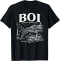 BOI Born On The Island City of Galveston Texas Coast T-Shirt