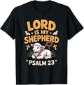 Lord is My Shepherd Psalm 23 Lamb Faith T-Shirt