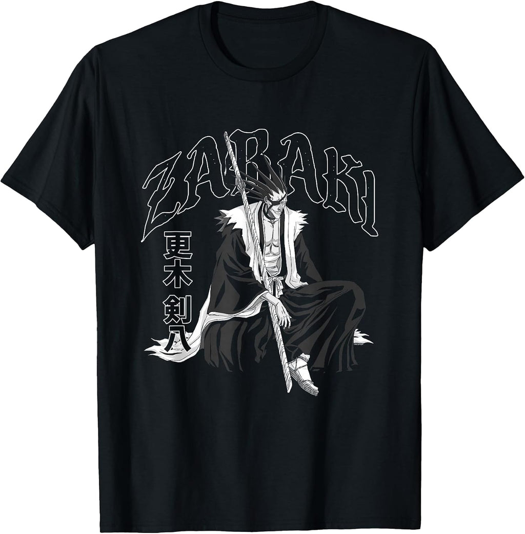 Zabaki Gothic Print Anime T-Shirt