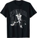 Zabaki Gothic Print Anime T-Shirt