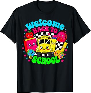 Welcome Back to School First Day of School Teachers Students T-Shirt