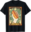 Hot Dog Bun Lover Foodie Food Lover The Hot Dog Tarot Card T-Shirt