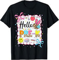 Hello Prek Pre K Coquette First Day of School Girl Kid T-Shirt