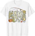 Fishing Outfit Family Matching Birthday, Mama, Dada T-Shirt