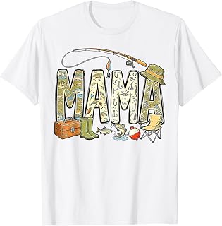 Fishing Outfit Family Matching Birthday, Mama, Dada T-Shirt