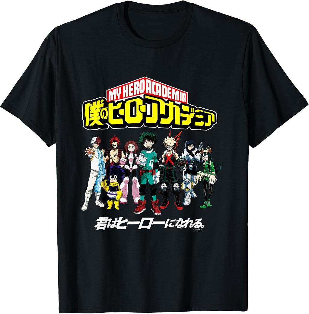 Class 1A Group Shot Anime T-Shirt