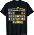 Periodic Table Of Characters Graphic T-Shirt