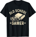 Old School Gamer - Vintage Gaming Video Games Controller T-Shirt