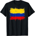 Colombia Flag Colombian Pride Roots T-Shirt