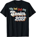 My Last First Day Senior 2027 Back to School 2027 Graduation T-Shirt