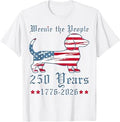 Dachshund Weenie The People 250 Years America Design T-Shirt
