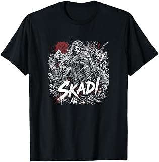 SKADI Norse Viking Goddess of Winter Mythology T-Shirt