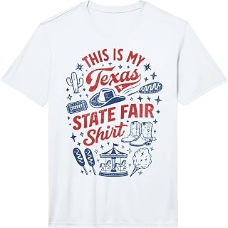 This is My Texas State Fair Shirt Funny Cowboy Cowgirl Texan Performance T-Shirt