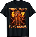 Tung Tung Tung Sahur Six Seven 67 Meme for Kid T-Shirt