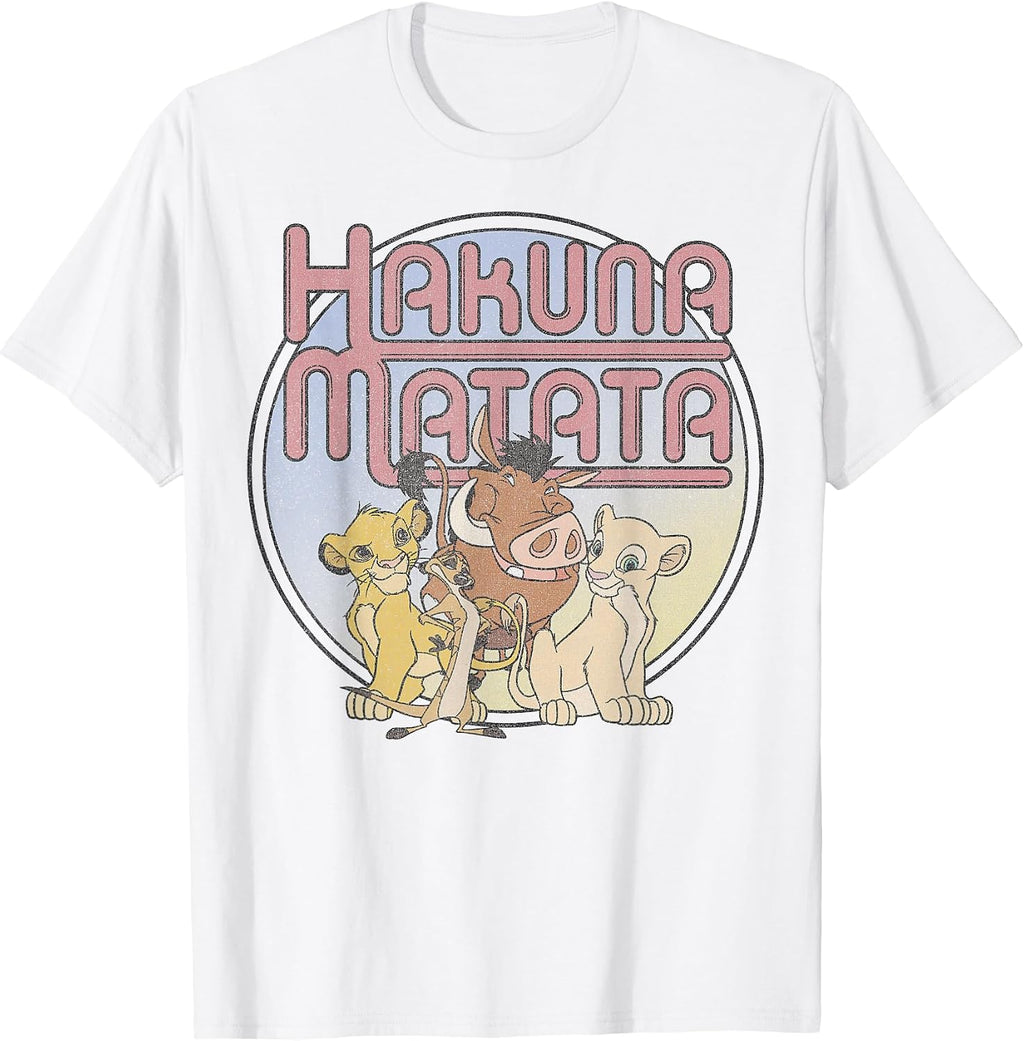 Lion King Retro Hakuna Matata Simba and Friends T-Shirt
