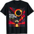 Total Solar Eclipse Cruise 2026 Eclipse Science 08 12 2026 T-Shirt