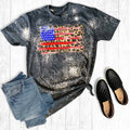 Distressed American Leopard Flag