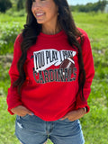 Custom Flag Football Sweatshirt | Gameday | Graphic Te