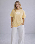 Comfort Colors Logo Tee || Buttercream