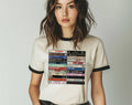Yacht Rock Cassette Tape  Ringer Shirt