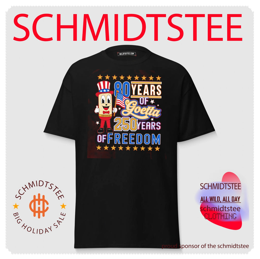 80 Years of Goetta 250 Years of Freedom USA flag shirt