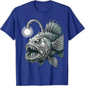 Deep Sea Anglerfish Bioluminescent Glow Art T-Shirt