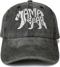 Embroidered Mama Bear and Papa Bear Hats