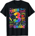 Tie Dye 3rd Grade Back to School Third Grade Teachers Kids T-Shirt