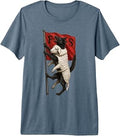 Wolf in Sheepâ€™s Clothing Retro Logo Design Premium Tri-Blend T-Shirt